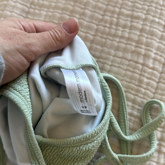 Modern Moments by Gerber Baby and Toddler Girls One Piece Swimsuit UPF 50+ 12M - Picture 6 of 8